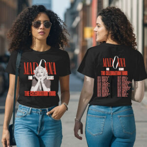 Madonna The Celebration Tour T-Shirt Music Gift Fans