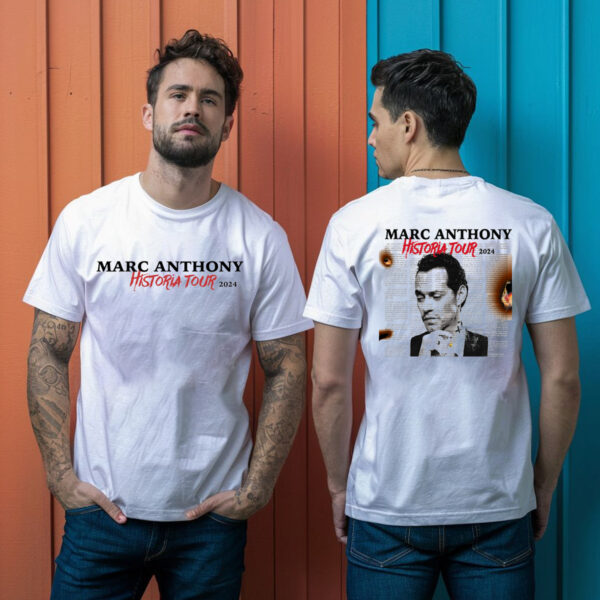 Marc Anthony History 2024 Tour T Shirt 3