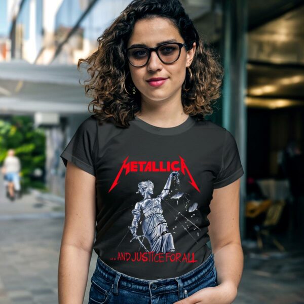 Mens Metallica Justice Graphic Tee Shirt 3 3