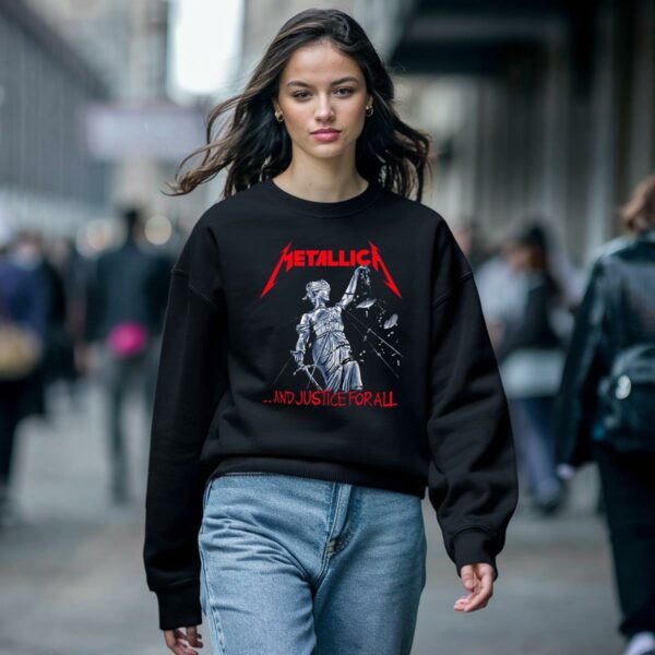 Mens Metallica Justice Graphic Tee Shirt 4 2