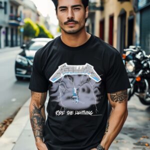 Metallica Ride The Lightning T Shirt For Adults 1 3