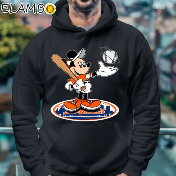 Mickey Disney MLB New York Mets Cheerful Shirt Hoodie 4