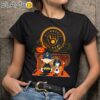 Milwaukee Brewers Peanuts Snoopy and Charlie Browns Watching Halloween Shirt Black Shirts 9