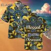 Milwaukee Brewers Stress Blessed And Brewers Obsessed Hawaiian Shirt Hawaaian Shirt Hawaaian Shirt