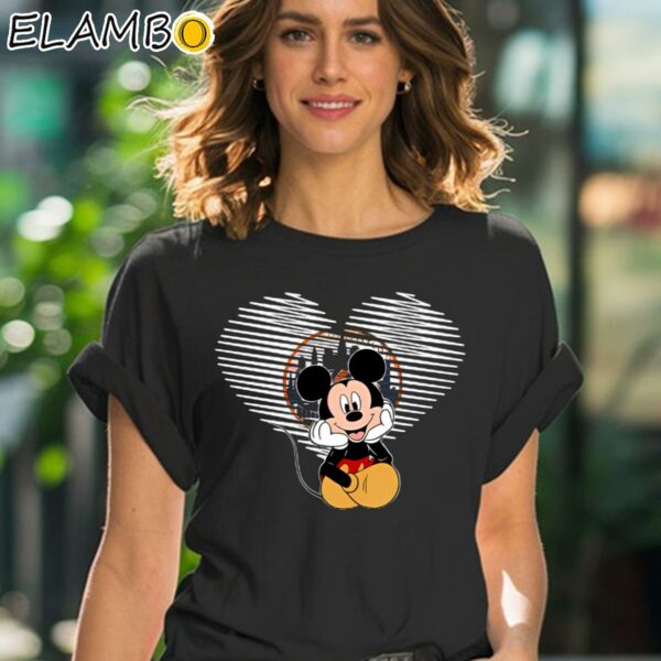 New York Mets The Heart Mickey Mouse Disney Shirt Black Shirt 41