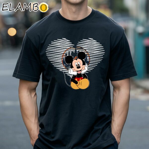 New York Mets The Heart Mickey Mouse Disney Shirt Black Shirts 18