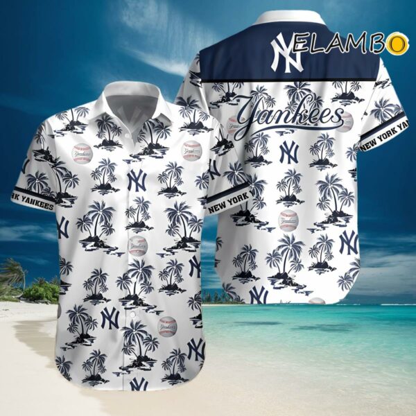 New York Yankees Tropical Coconut Hawaiian Shirt Hawaiian Hawaiian
