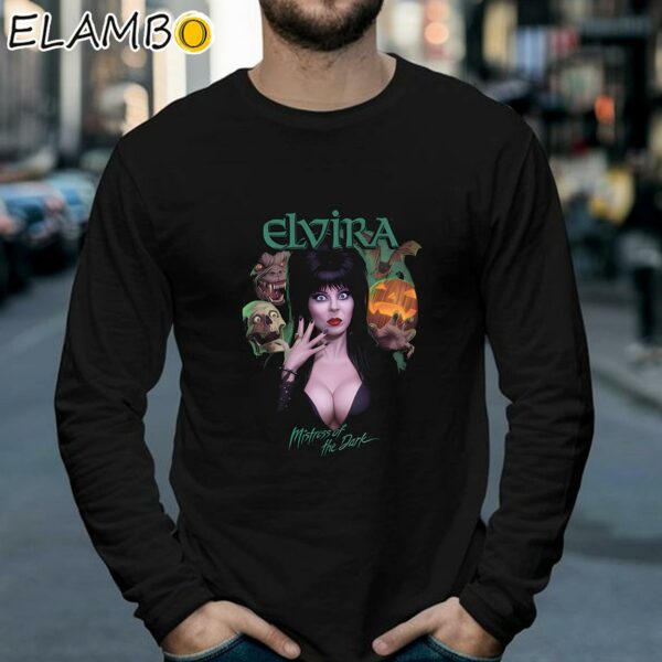 Original Elvira Mistress Of The Dark Monster Mash T Shirt Longsleeve 39