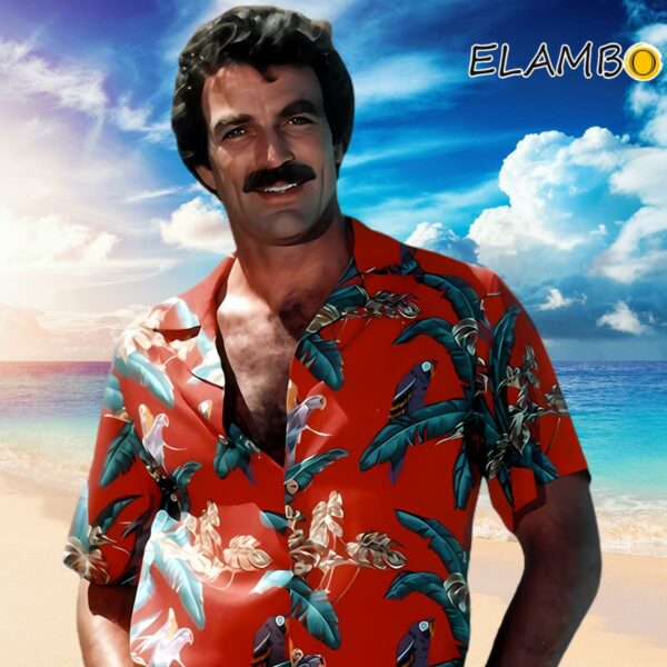 Paradise Found Magnum PI Hawaiian Shirts Jungle Bird Hawaiian Hawaiian