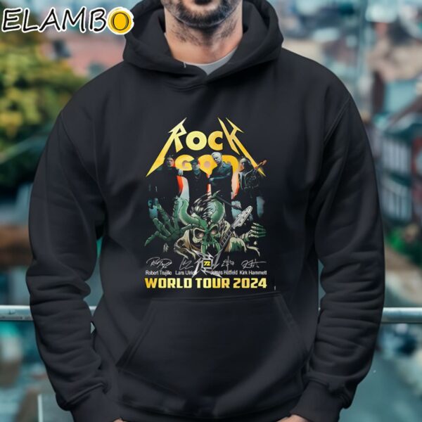 Rock God Metallica World Tour 2024 T Shirt Hoodie 4