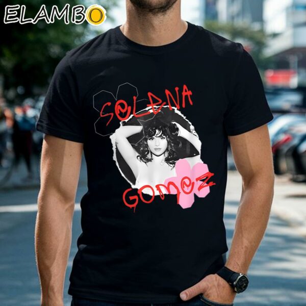 Selena Gomez Flower Photo T-Shirt