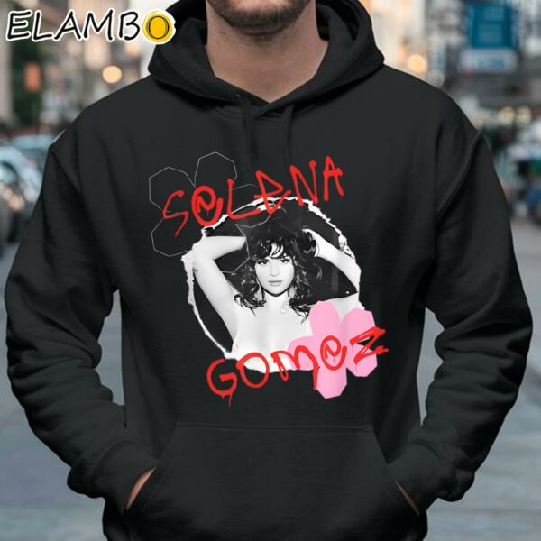 Selena Gomez Flower Photo T Shirt Hoodie 37