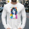 Selena Gomez In White Shirt Longsleeve 39