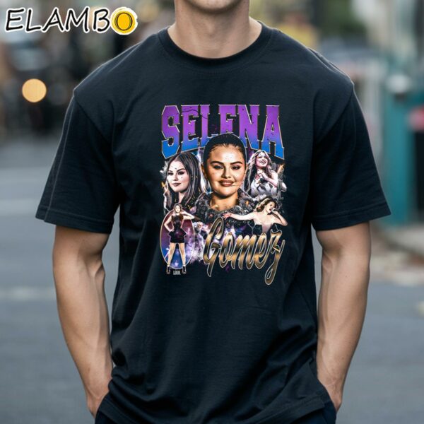 Selena Gomez Sel Look T shirt Black Shirts 18