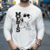 Snoopy And Garfield Famous Sluggers Mets Hates Mondays Loves Shirt Longsleeve 35
