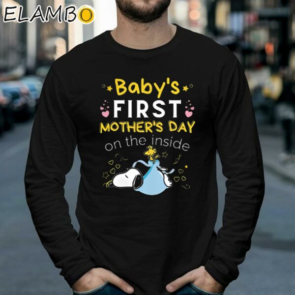 Snoopy And Woodstock Babys First Mothers Day On The Inside Shirt Longsleeve 39