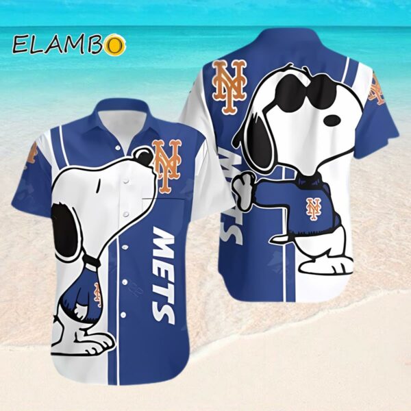 Snoopy New York Mets Hawaiian Shirt Hawaaian Shirt Hawaaian Shirt