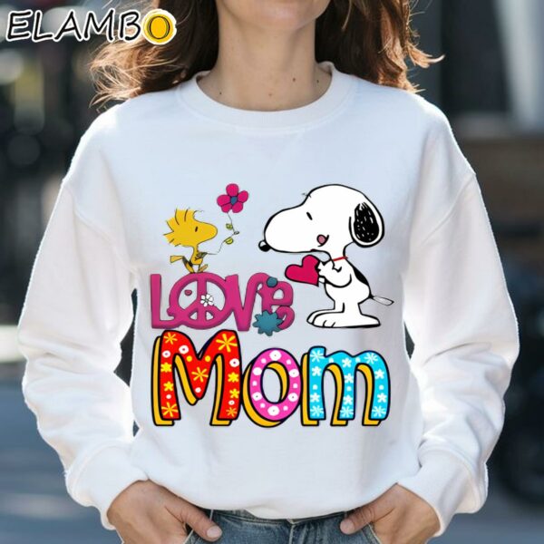 Snoopy Woodstock Love Mom Happy Mothers Day Shirt Sweatshirt 31