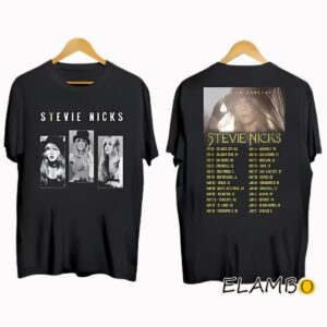 Stevie Nicks Live In Concert 2024 Shirt 90s Vintage 2 Side 2 Side