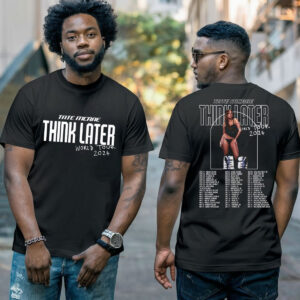 Tate McRae The Think Later World Tour 2024 T Shirt Gift For Fans 1