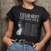 Taylor Swift The Eras Tour Photo Black Shirt Vintage 1 6