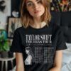 Taylor Swift The Eras Tour Photo Black Shirt Vintage 2 2