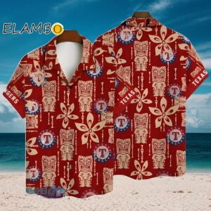 Texas Rangers Hawaiian Shirt Red Color Summer Gifts Aloha Shirt Aloha Shirt