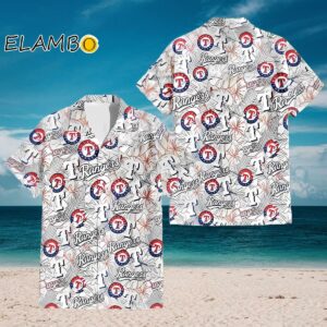 Texas Rangers Hawaiian Shirt Tropical Summer Aloha Shirt Aloha Shirt