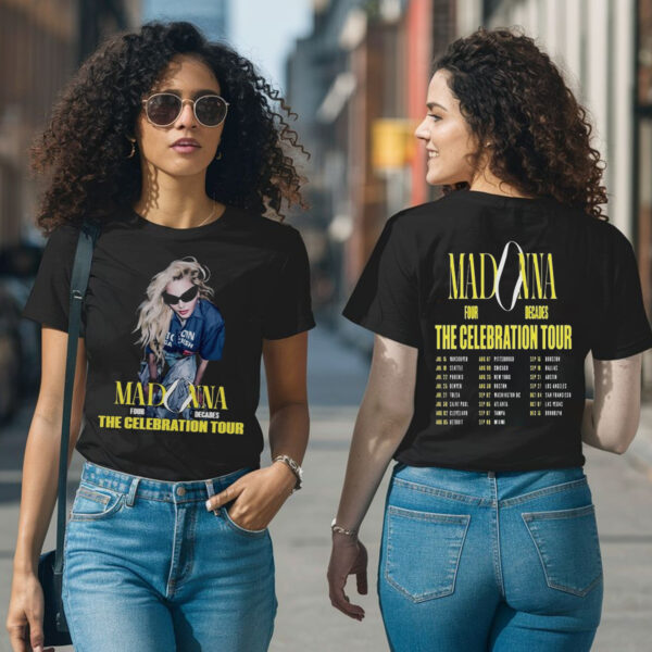 The Celebration Tour 2024 Concert Madonna Shirt Fan Gifts 2