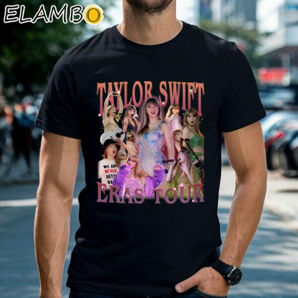 The Eras Tour T Shirt Taylor Taylor Version Concert Outfit Black Shirts 2