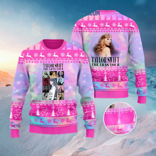 The Eras Tour Taylor Swift Ugly Christmas Sweater For Fans