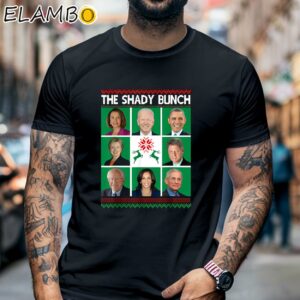 The Shady Bunch Pelosi Biden Obama Kamala Ugly Christmas T-Shirt
