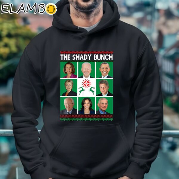 The Shady Bunch Pelosi Biden Obama Kamala Ugly Christmas T Shirt Hoodie 4