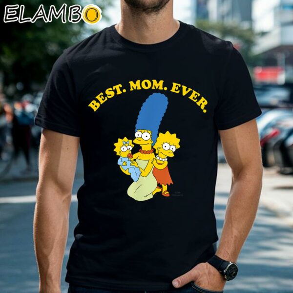 The Simpsons Best Mom Ever Shirt Happy Mothers Day Black Shirts Shirt