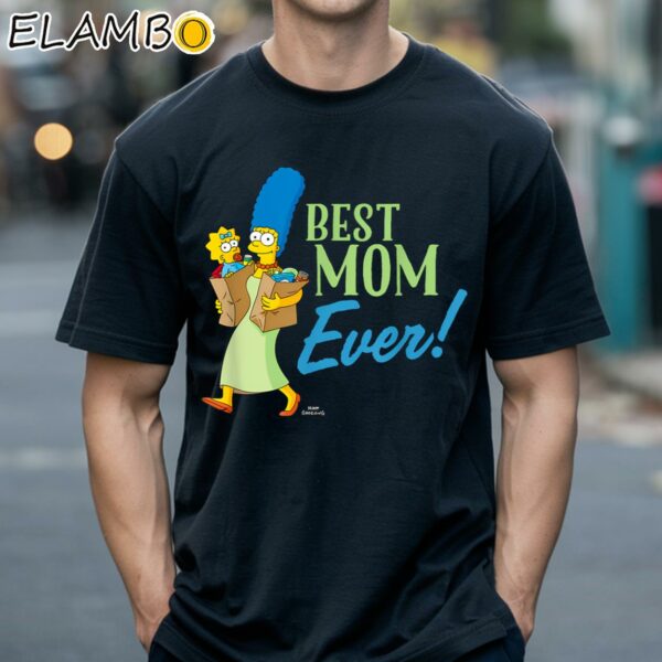 The Simpsons Best Mom Ever T Shirt Mothers Day Gifts Black Shirts 18