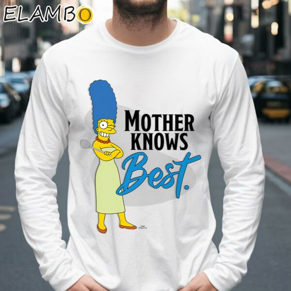 The Simpsons Marge Mother Knows Best T Shirt Mothers Day Gifts Longsleeve 39