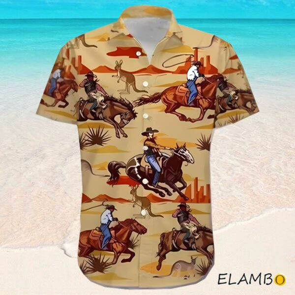 Tropical Cowboy Western Hawaiian Shirts For Men Hawaaian Shirt Hawaaian Shirt