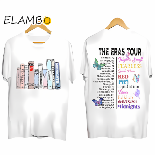 Two Sided The Eras Tour Concert Shirt Swiftie Gift