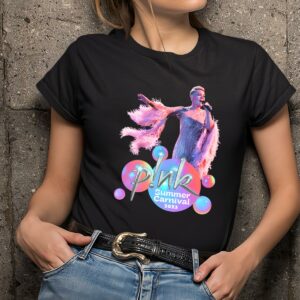 Vintage 90s Pink Summer Carnival Tour 2023 T Shirt 1 6