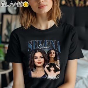 Vintage Bootleg 90s Selena Gomez Black Shirt