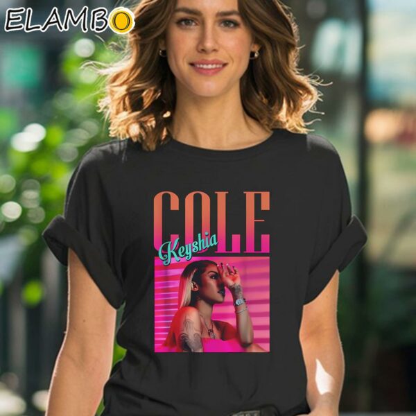 Vintage Retro Bootleg Keyshia Cole T Shirt Black Shirt 41