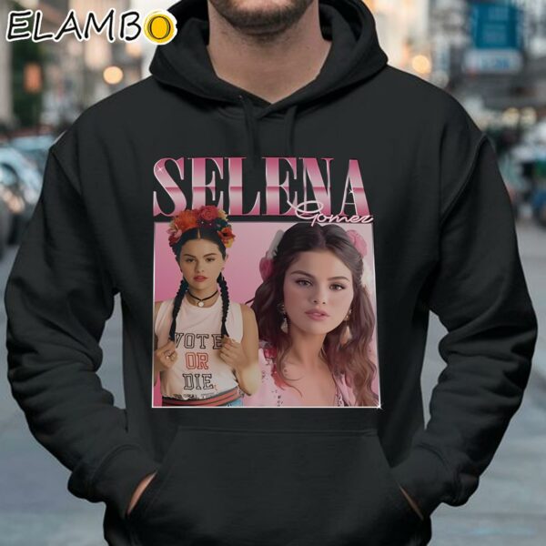 Vintage Selena Gomez Vote Or Die T Shirt Hoodie 37