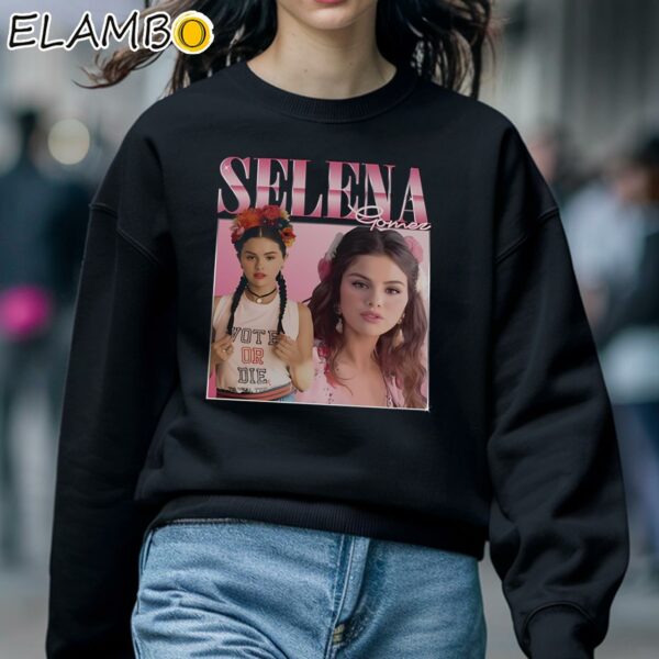 Vintage Selena Gomez Vote Or Die T Shirt Sweatshirt 5