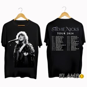 Vintage Stevie Nicks Tour 2024 Shirt Fan Gift 2 Side 2 Side