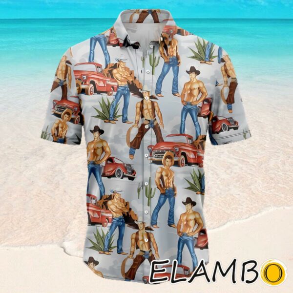 Western Cowboy Tropical Hawaiian Shirt For Men Hawaaian Shirt Hawaaian Shirt