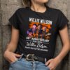 Willie Nelson 68th Anniversary 1956 2024 Signed Thank You For The Memories T-Shirt