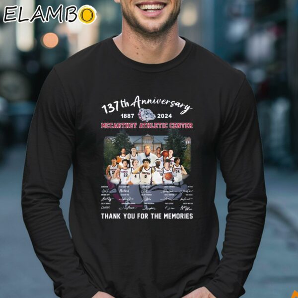 137th Anniversary 1887 2024 Mccarthey Athletic Center Thank You For The Memories Shirt Longsleeve 17