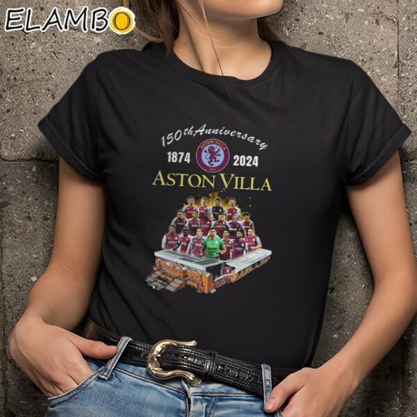 150th Anniversary 1874 2024 Aston Villa Shirt Black Shirts 9