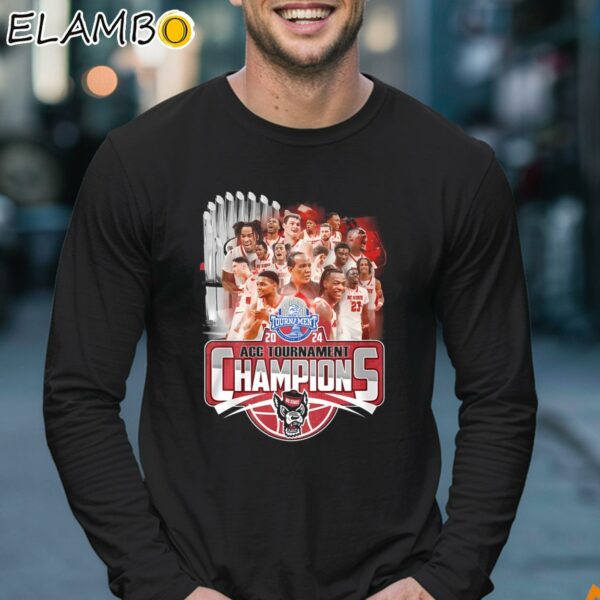2024 ACC Tournament Champions NC State Wolfpack Shirt Longsleeve 17