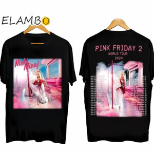 2024 Nicki Minaj Pink Friday 2 World Tour Concert Shirt Sweatshirt Hoodie
